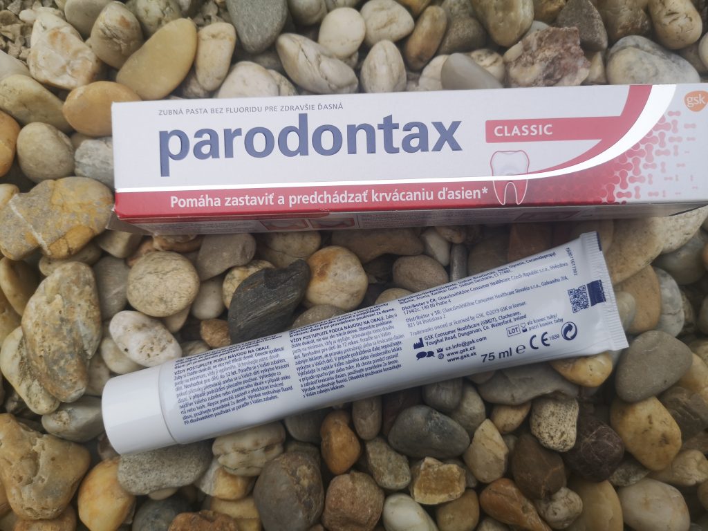 Parodontax zubná pasta